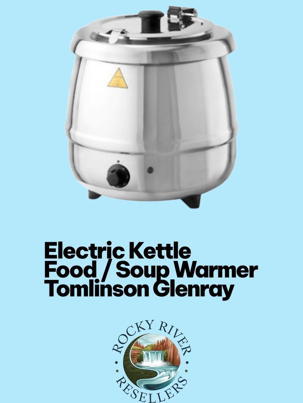 10.5 Qt Electric Kettle | Food / Soup Warmer | Commercial | Tomlinson Glenray